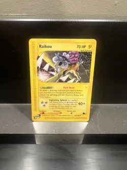 Pokemon Card - Raikou - Skyridge - Non-Holo Rare - 28/144 - Image 1