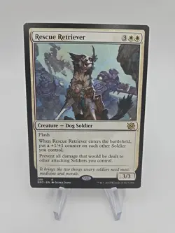 Rescue Retriever - The Brothers' War - MTG - 288/287 - Rare – White – Creature - Image 1