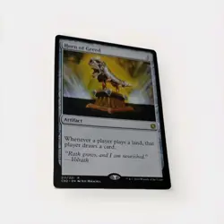 Horn of Greed Rare Regular MTG Conspiracy: Take the Crown #211 LP - Image 1