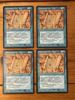 MTG - Magic the Gathering - 4x Merchant Scroll ×4 - Homelands - Image 1