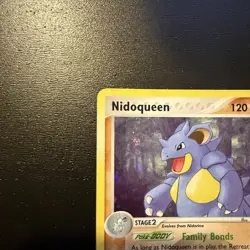 Pokemon Nidoqueen Reverse Holo FireRed & LeafGreen 9/112 English 120 HP - Image 3