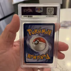 2025 POKEMON DESTINED RIVALS ILLUSTRATION RARE #191 TEAM ROCKET'S HOUNDOOM PSA 9 - Image 2