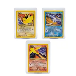 ULTRA RARE KIMURA SET 2000 Pokemon Black Star Promo Zapdos Moltres Articuno - Image 1