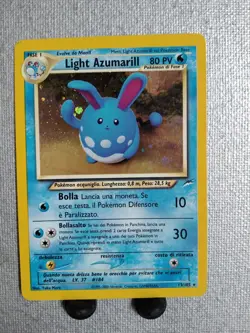 Carte Pokemon Azumarill Lumineux 13/105 Holo Neo Destiny Wizards ( ita ) - Image 2
