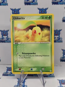 Chikorita Hidden Legends 55/101 Pokemon NM - Image 1