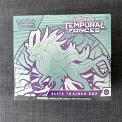 Pokemon TCG Scarlet & Violet Temporal Forces Elite Trainer Box ETB New & Sealed - Image 1