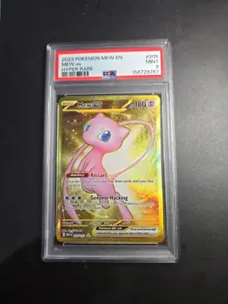 The Pokemon Company Mew ex 205/165 SV 151 Hyper Rare Holo PSA 9 2023 - Image 1
