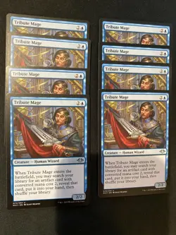 MTG Modern Horizons 1 Tribute Mage x 4 - Image 1