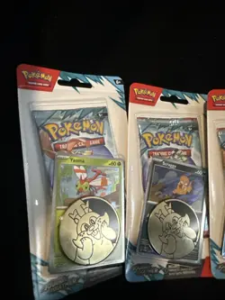 Pokemon TCG Journey Together Checklane Blister Lot 5 Scraggy Yanma + Coin - Image 2