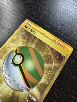 NEST BALL - Pokemon - 255/198 Scarlet & Violet - Hyper Rare - Holo MP - Image 3