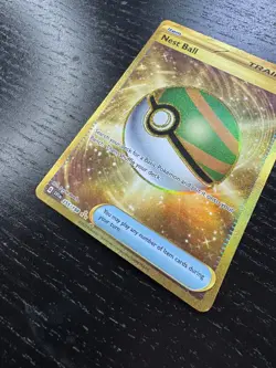 NEST BALL - Pokemon - 255/198 Scarlet & Violet - Hyper Rare - Holo MP - Image 4