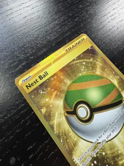 NEST BALL - Pokemon - 255/198 Scarlet & Violet - Hyper Rare - Holo MP - Image 5
