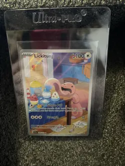 Lickitung 180/162 Sv05: Temporal Forces Holo Illustration Rare Pokemon Excellent - Image 1