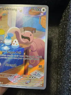 Lickitung 180/162 Sv05: Temporal Forces Holo Illustration Rare Pokemon Excellent - Image 5