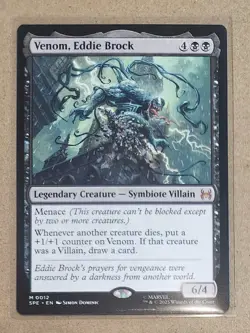 MtG Spider-Man: Venom, Eddie Brock M/NM SPM #0012 - Image 1