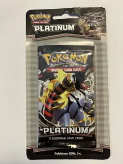 2009 Pokemon Platinum Sealed Blister Pack Giratina Art 820650104107 - Image 1