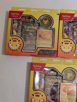 Pokemon TCG Pokemon Day 2026 Collection 30th Anniversary Box Sealed [Lot of 3] - Image 2