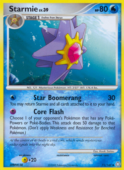 Starmie 71 146 UC Legends Awakened Pokemon MP - Image 4
