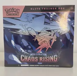Pokemon TCG - Chaos Rising Elite Trainer Box ETB - Brand New/Factory Sealed - Image 1