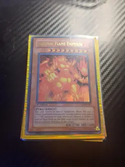 Infernal Flame Emperor 1st Ed Ultra Rare SD3-EN001 NM Yugioh - Image 1