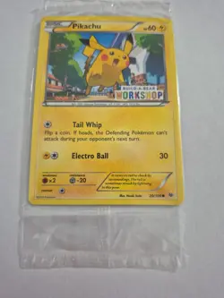 Pokemon Tcg Build A Bear Workshop Set Of 4 Cards Sealed - Image 3