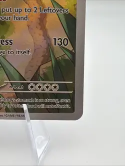 Snorlax Illustration Rare BLACK STAR PROMO card (#SVP051) [NM] HOLO - Image 4