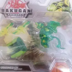 BAKUGAN Armored Alliance DRAGONOID Ultra Baku Gear Ability Character Card Age 6+ - Image 2