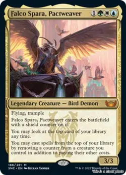 Magic the Gathering | Falco Spara, Pactweaver [SNC - 186]NM - Image 1