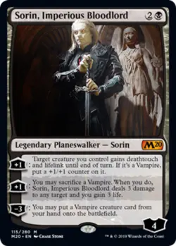 [1x] Sorin, Imperious Bloodlord Played, English Core Set 2020 MTG Magic - Image 1