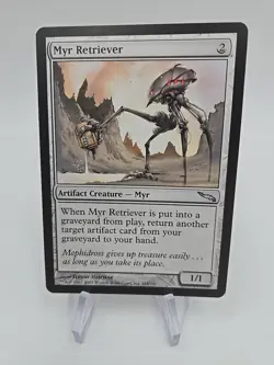 Myr Retriever - Mirrodin - LP - MTG - Colorless - Artifact Creature - Uncommon - Image 1