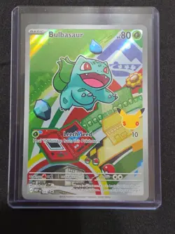 Pokemon TCG Bulbasaur 037 2026 Holo Promo Pokemon Squirtle 039 First Partner Ill - Image 1