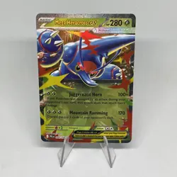 Pokemon TCG Mega Heracross ex 004/094 Me02: Phantasmal Flames Holo - Image 1