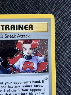 Pokemon TCG Rocket's Sneak Attack 16/82 Team Rocket Holo Rare (English) - LP - Image 4
