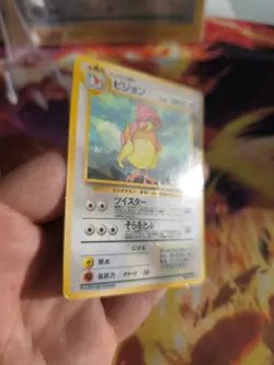 Pokemon Karte Card Vending Expansion Sheet Glossy japanese Tauboga Pidgeot VG - Image 5