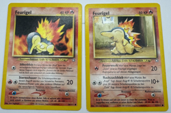 Pokemon Karte TCG Feurigel 56+57/111 Neo Gensis no Holo Rare Deutsch LP - Image 1
