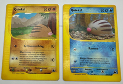 Pokemon Karte TCG Quiekel 107+108/144 Skyridge no Holo Rare Deutsch LP-GD - Image 1