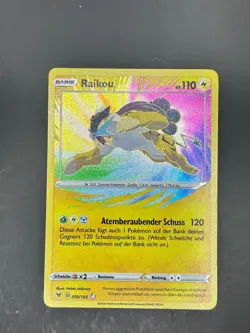 Raikou 050/185 Amazing Rare Vivid Voltage Pokemon Holo Near Mint DE - Image 1