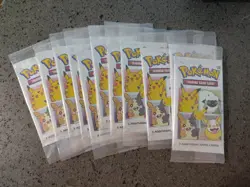 Pokemon TCG 25th Anniversary General Mills Booster Pack Sealed Cereal 11x - Image 2