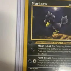 Nintendo Pokemon Murkrow Neo Genesis 24/111 Regular Rare 50HP Unlimited - Image 2