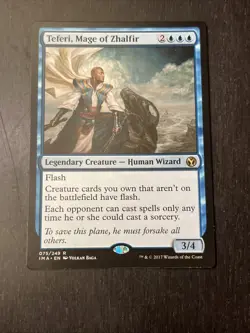 MTG STARTER COMMANDER DECK - Teferi, Mage Of Zhalfir Mono Blue Control - Image 1