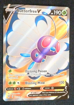 Butterfree V (Full Art) SWSH03: Darkness Ablaze - Image 1