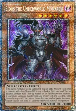Near Mint, English - 1 x MTG Eidos the Underworld Monarch - DUAD-EN017 - Starlig - Image 1