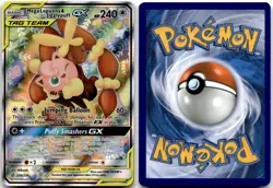 Mega Lopunny & Jigglypuff GX 226/236 Ultra Rare Cosmic Eclipse Pokemon Near Mint - Image 1