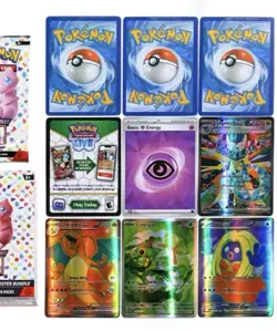 Pokemon Style Scarlet & Violet 151 Booster Bundle-72pcs RANDOM Cards like shown - Image 3