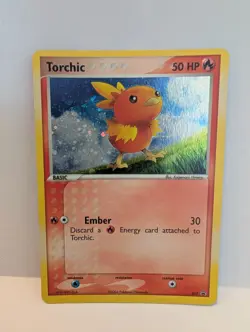 Pokemon Torchic 017 Holo Rare Black Star Promo TCG Card LP #017 - Image 1