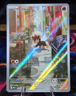 Litleo - 139/132 - Illustration Rare - Mega Evolution - Pokemon Card - NM/M - Image 1