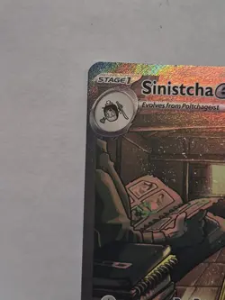 Pokemon TCG Sinistcha EX 210/167 Twilight Masquerade Special Illustration Card - Image 2