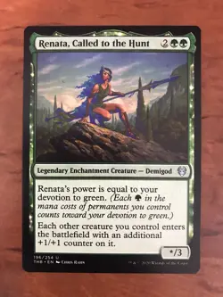 Renata Called to the Hunt MTG Magic the Gathering Card NM Mint Beyond Death THB - Image 1
