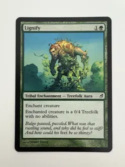 Lignify MTG Magic the Gathering Card NM Near Mint LRW - Image 1