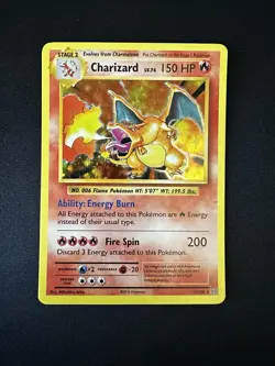 Pokemon TCG Charizard XY Evolutions Holo Rare Card 11/108 (NM) (A1*) - Image 1